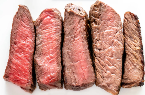 Does halal steak have blood?