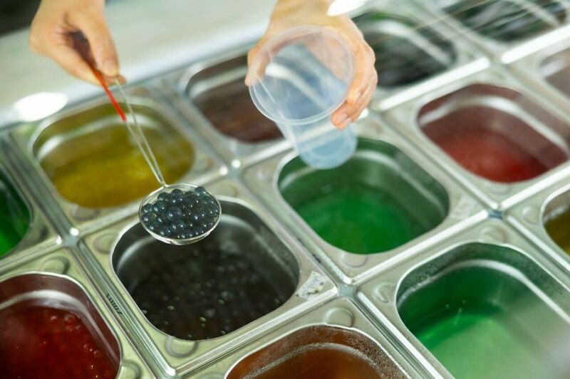 Select the right toppings for a halal bubble tea